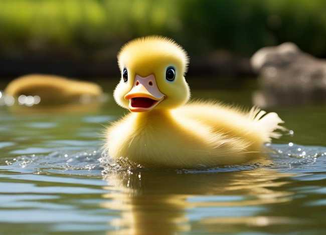 儿童故事小鸭子学游泳 幼儿故事小鸭子学游泳