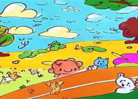 儿童故事画图片6幅简单；儿童手绘故事画简单12张