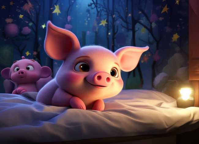 小猪幼儿故事，幼儿睡前故事小猪