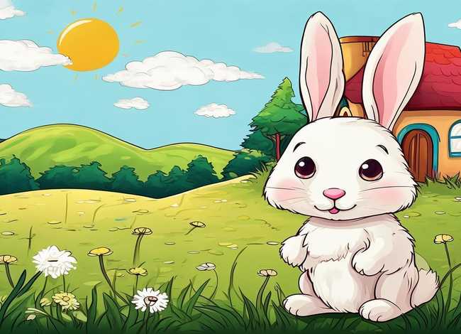儿童启蒙绘本故事小兔子乖乖、小兔子乖乖绘本故事简笔画