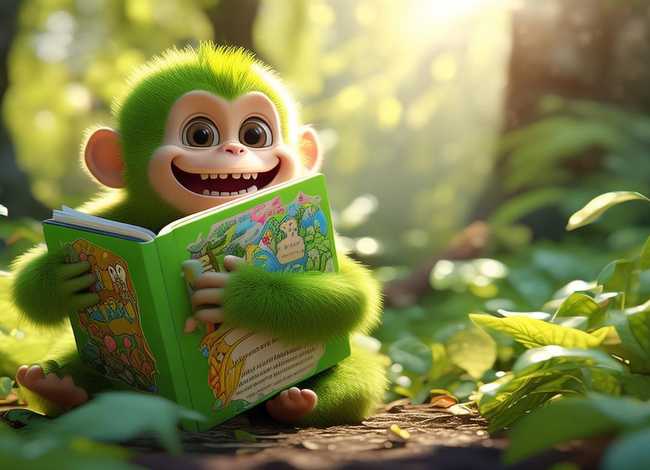 儿童故事书小猴子的故事 - 关于小猴子的故事书 儿童故事书小猴子的故事 - 关于小猴子的故事书