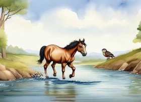 小马过河故事及配图 小马过河故事及配图图片