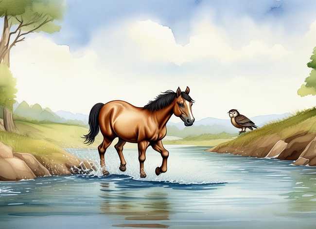 小马过河故事及配图 小马过河故事及配图图片