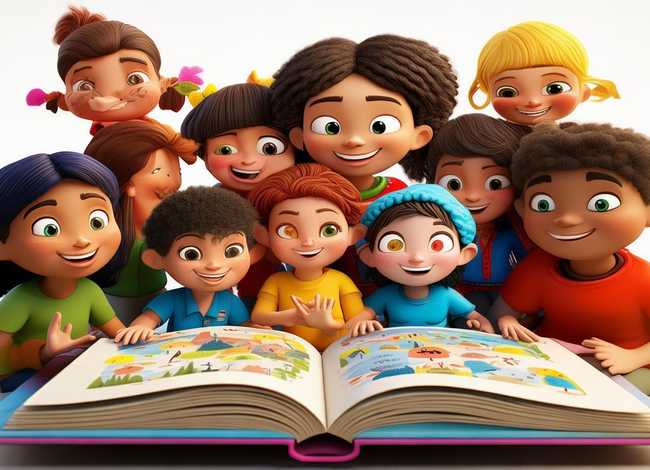 儿童友好与爱同行故事演讲稿 - 友爱与分享绘本故事