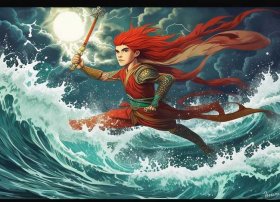 哪吒闹海少儿故事，哪吒闹海少儿故事简介