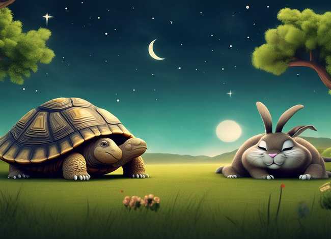 儿童睡前故事在线听mp3龟兔赛跑（睡前故事龟兔赛跑在线听免费听）