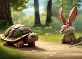 儿童故事大全龟兔赛跑的故事、少儿故事大全 睡前故事龟兔赛跑