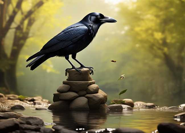 绘本画《乌鸦喝水》8张加故事(绘本画《乌鸦喝水》8张加故事怎么画) 绘本画《乌鸦喝水》8张加故事(绘本画《乌鸦喝水》8张加故事怎么画)