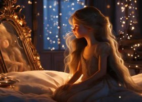 儿童睡前故事长发公主的故事图文 - 长发公主睡前故事文字版