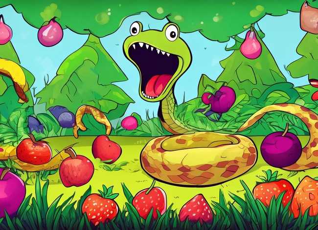 儿童绘本故事《好饿的小蛇》 - 绘本故事《好饿的小蛇》视频