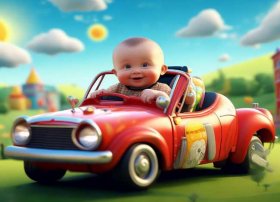 宝宝故事汽车 - 宝宝小汽车故事