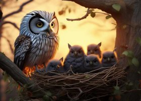 儿童睡前故事乌鸦做窝、乌鸦做窝的故事