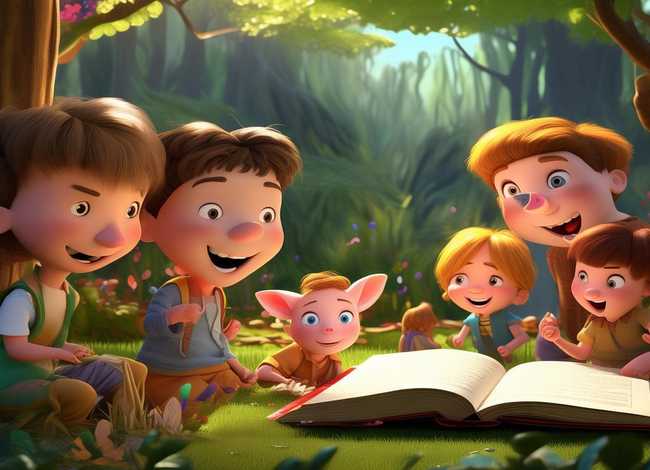 猪来了的儿童故事(猪跑来听故事了的故事) 猪来了的儿童故事(猪跑来听故事了的故事)