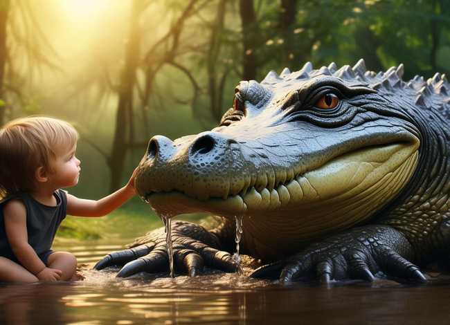 鳄鱼的眼泪的儿童故事 鳄鱼的眼泪故事简介
