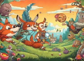 儿童故事动物历险记；动物历险记故事书