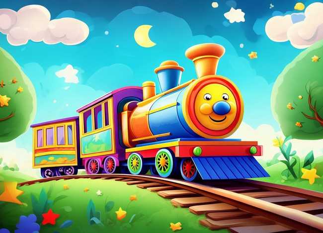 儿童火车故事绘本、关于火车绘本故事