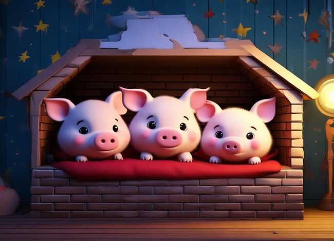 儿歌多多睡前故事；儿歌多多睡前故事三只小猪