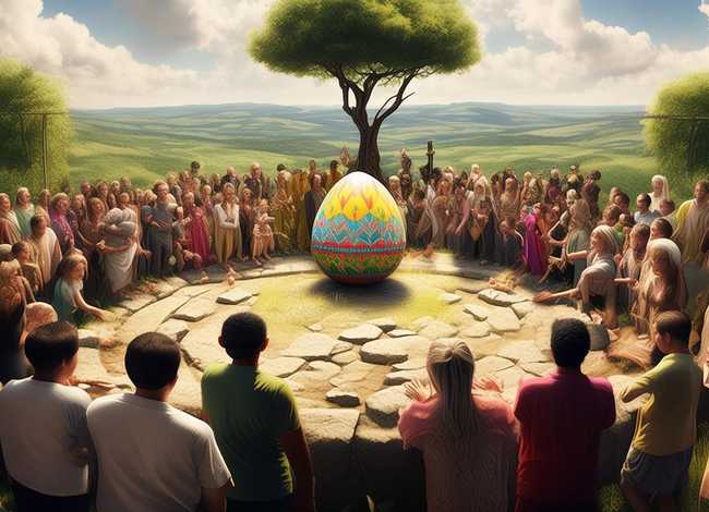 关于复活节的来历和故事；关于复活节的来历和故事英语