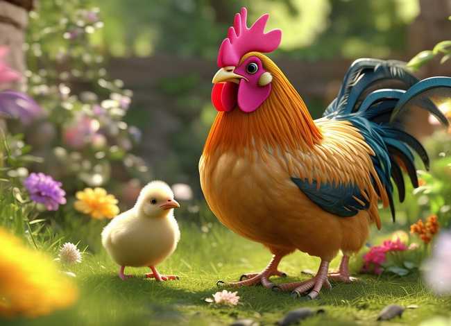 365个幼儿故事、365个幼儿故事小公鸡和小鸡