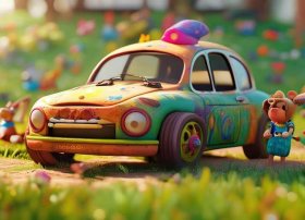 儿童故事汽车书、汽车故事幼儿