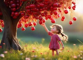 儿童故事樱桃树（一个樱桃树的故事）