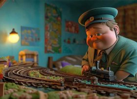 儿童睡前故事火车司机 - 睡前绘本故事文字版《火车司机》