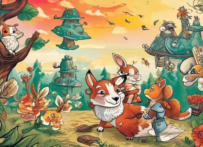 儿童故事动物历险记；动物历险记故事书