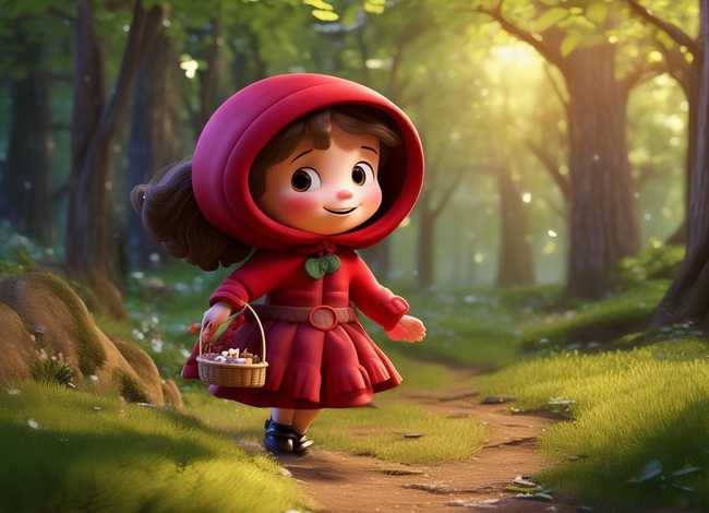儿童故事小红帽视频，幼儿故事小红帽的故事视频