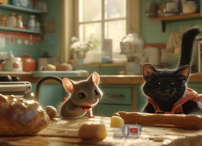 猫和老鼠儿童故事编写600字；猫和老鼠的故事作文600字