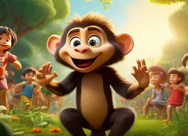 幼儿故事猴子吃西瓜（幼儿故事猴子吃西瓜图片）