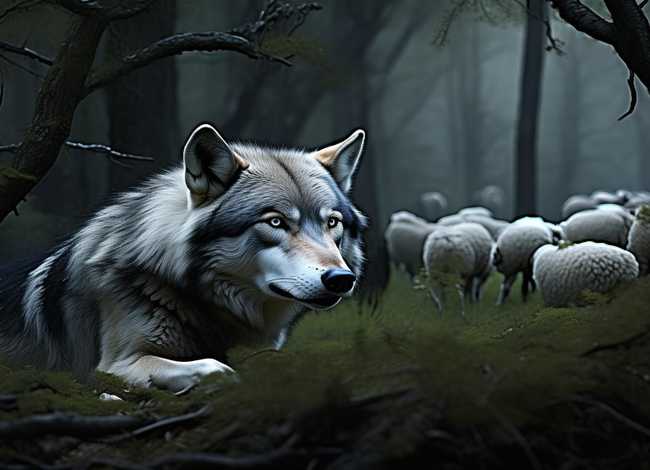 披着羊皮的狼故事，披着羊皮的狼故事视频