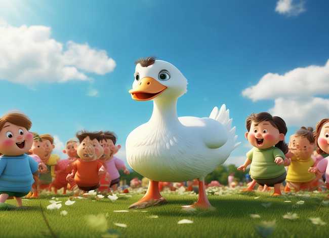关于鹅的儿童故事、关于鹅的幼儿故事