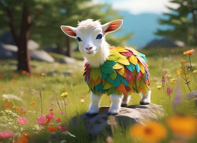 儿童故事3-6岁完整版机智的小山羊、幼儿故事机智的小山羊