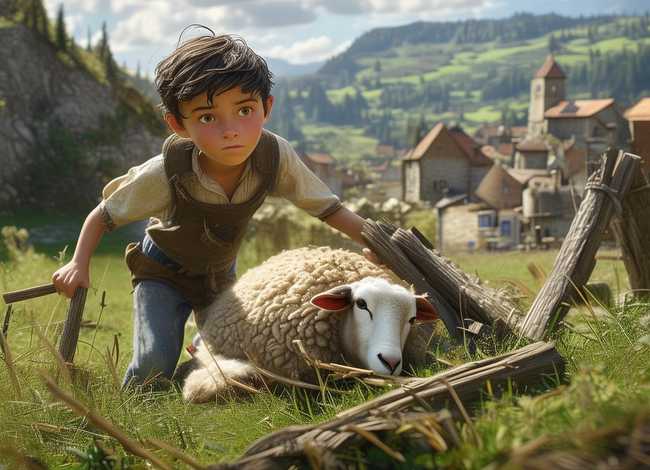 儿童故事亡羊补牢的故事、亡羊补牢的小故事视频