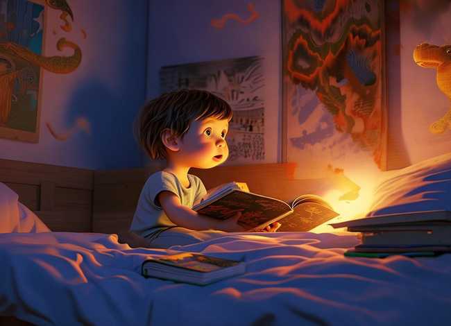 影子儿童睡前故事，影子的睡前故事