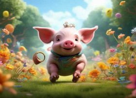 关于猪的儿童故事、关于猪的故事短