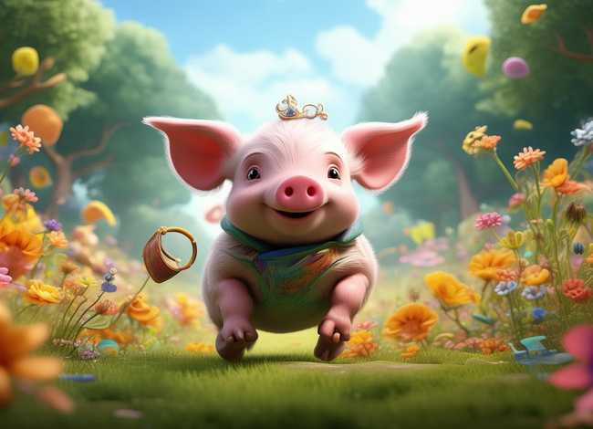 关于猪的儿童故事、关于猪的故事短
