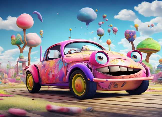 奇怪的汽车儿童故事 幼儿故事奇怪的汽车