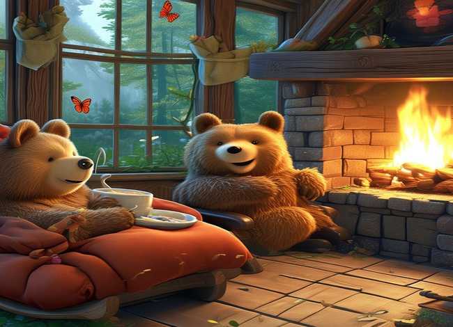 《三只熊》儿童故事完整版 经典绘本《三只熊的故事》