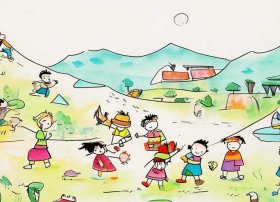 儿童画成语故事 - 成语故事幼儿简笔画