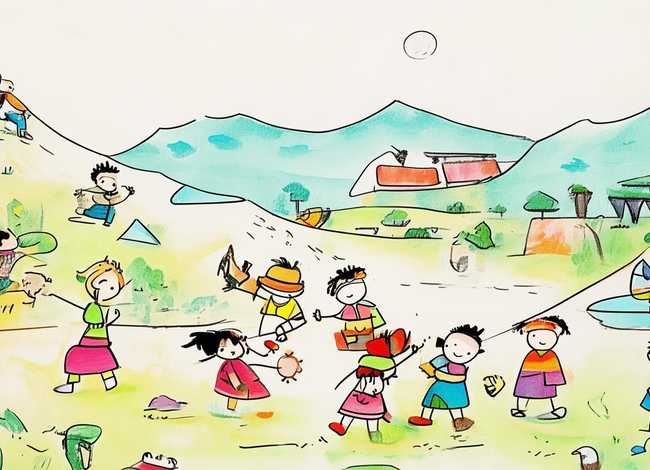 儿童画成语故事 - 成语故事幼儿简笔画