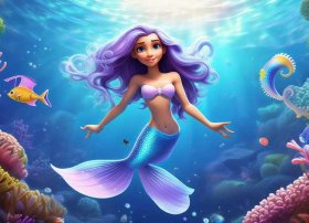 儿童美人鱼故事动画片；播放儿童美人鱼动画片
