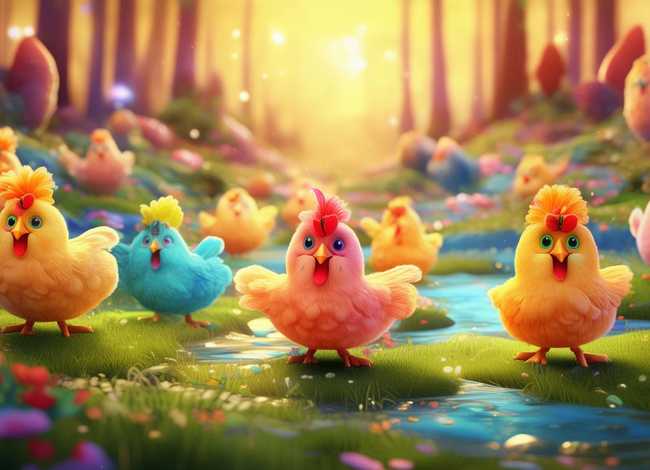 快乐的鸡毛儿童故事 - 快乐鸡毛的故事读后感