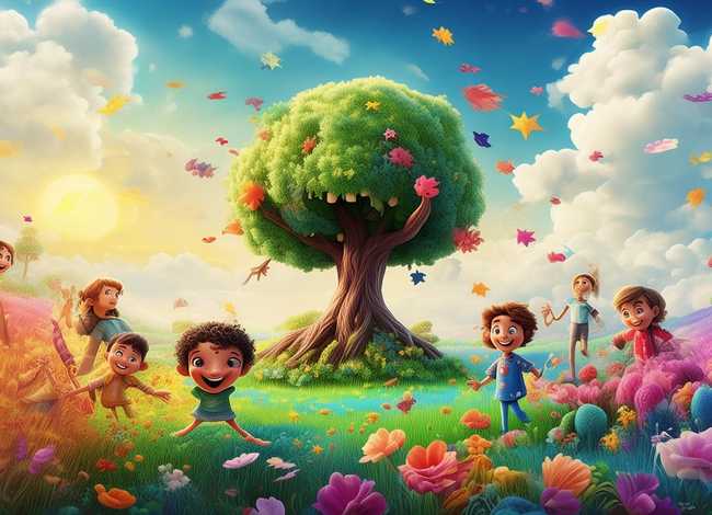 童话故事儿童绘画 - 童话故事儿童绘画作品 童话故事儿童绘画 - 童话故事儿童绘画作品