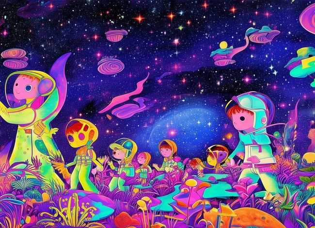 儿童太空故事200字 太空小故事50字