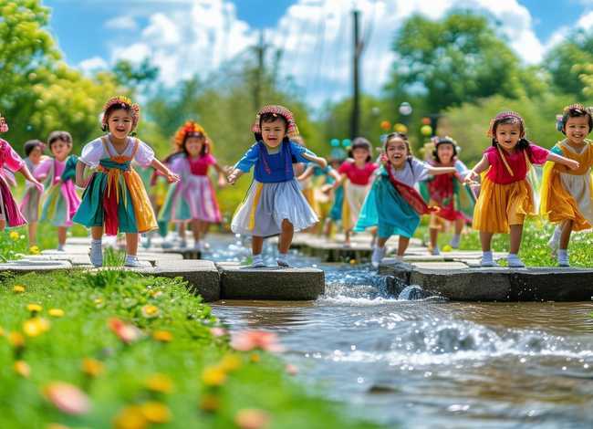 小朋友六一儿童节表演节目，小朋友六一儿童节表演节目过河