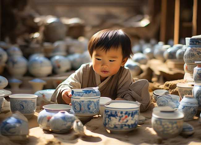 唐代儿童出土，唐代儿童出土的瓷器