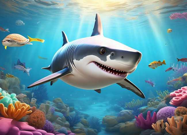 大鲨鱼的小故事，大鲨鱼的小故事视频