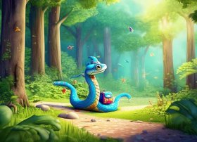 绘本故事小蛇散步mp3、绘本故事小蛇散步mp3下载