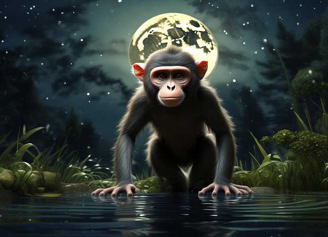 小故事猴子捞月亮（小故事猴子捞月亮视频播放）